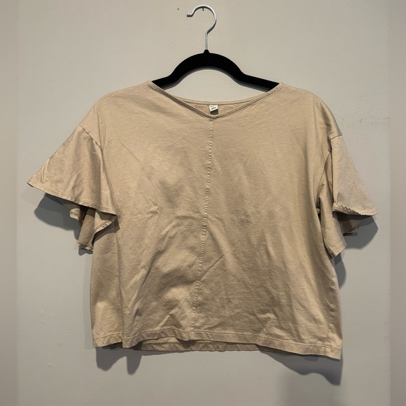 Uniqlo 100% Cotton Flare Sleeve Tshirt - Picture 1 of 4
